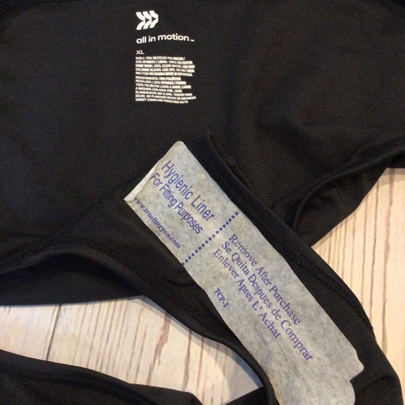 All in Motion Black Medium Coverage Bikini Bottom - Picture 8 of 10